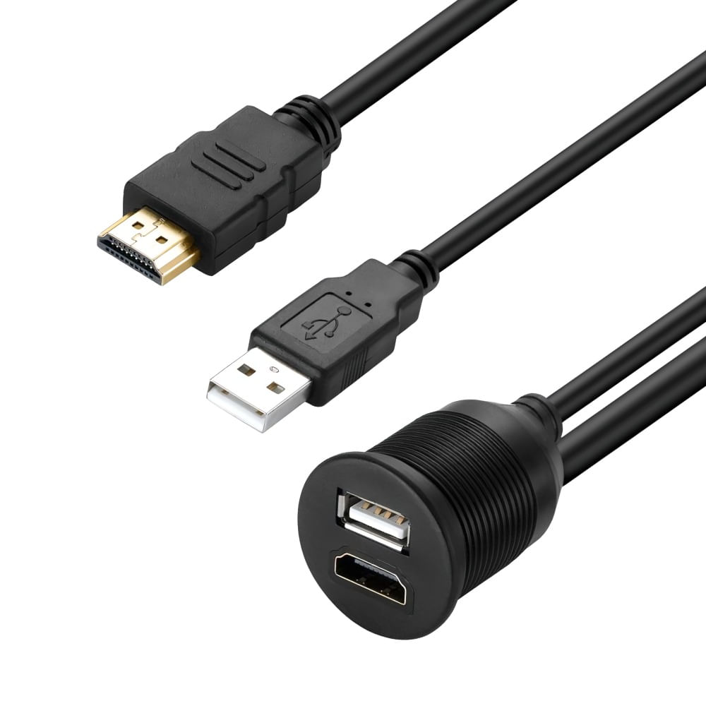 Extensor HDMI e USB 3.0 1 Metro